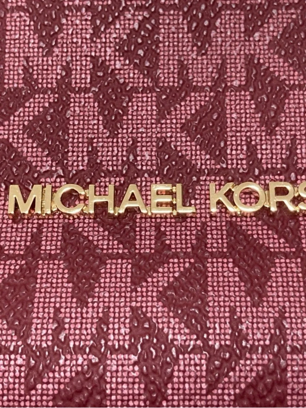 Michael Kors Mercer Mini Tote in mulberry with Gold Hardware and strap NWOT